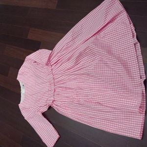 Pink Gingham Dainty Jewell's dress New with Tags